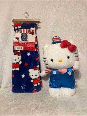 Hello Kitty Greeter & Throw Blanket